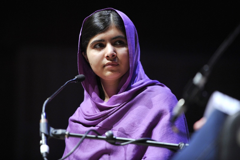 Radikal person Malala Yousefzai